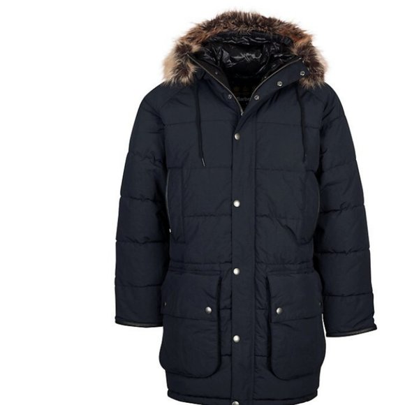 BARBOUR GOLD STANDARD Baffle Moe Quilted Parka Jacket MSRP$680 size M RARE FIND - Picture 6 of 10